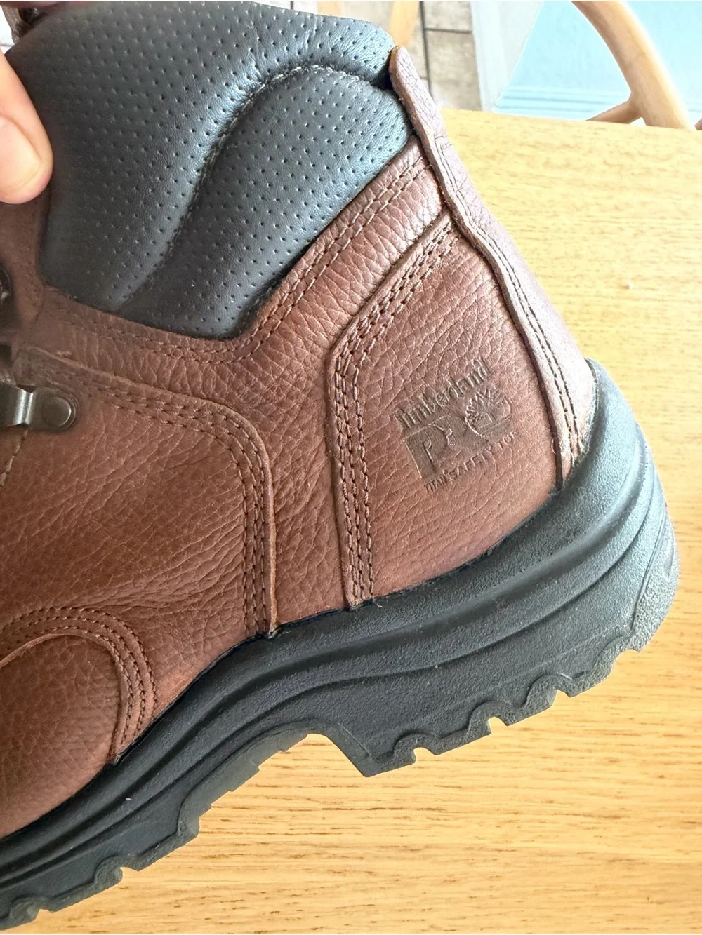 Timberlands Brown Leather Men's Work Boots